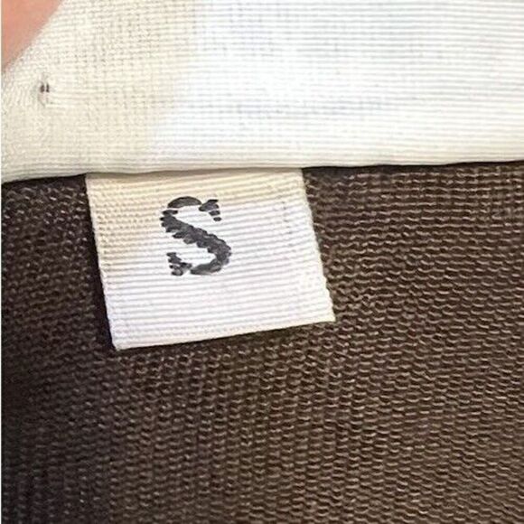 Bryn Walker Brown Boxy Button Front 100% Tencel Collared Blouse EUC Size M - Picture 6 of 10